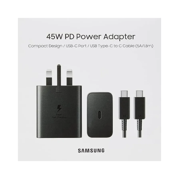 SAMSUNG 45W CHARGER NB0009-(06M WARRANTY)