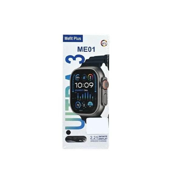 MEFIT PLUS ME01 ULTRA 3 SMART WATCH (1M WARRANTY)