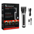 Surker SK-6005 Professional Rechargeable Hair Clipper & Grooming Trimmer